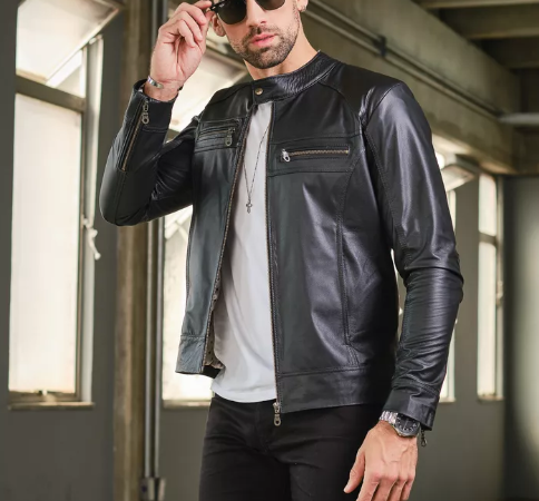 Qual a importância de jaquetas de couro no guarda-roupa masculino?