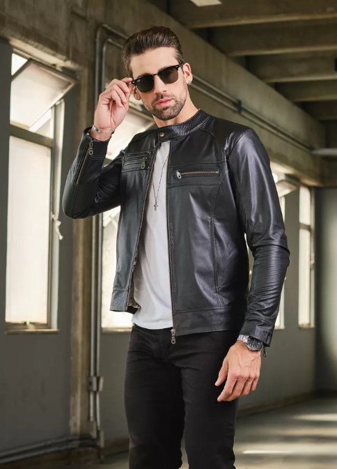 Qual a importância de jaquetas de couro no guarda-roupa masculino?